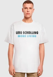 2Y Studios Herren Less Scrolling Oversize Tee Hellblau/Grün/Weiß/Dunkelgrün/Rosa