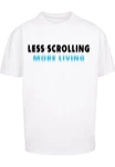 2Y Studios Herren Less Scrolling Oversize Tee Hellblau/Grün/Weiß/Dunkelgrün/Rosa