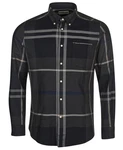 Barbour Langarmhemd Herren Hemd DUNOON TAIL Dunkelblau/Schwarz/Dunkelgrün/Hellblau/Blau
