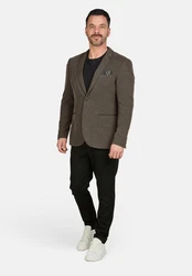 Calamar Anzugsakko Grau/Khaki/Braun
