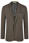 Calamar Anzugsakko Grau/Khaki/Braun