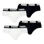 PUMA Slip 2er Pack Briefs mit elastischem Bund Lila/Schwarz/Dunkelblau