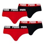 PUMA Slip 2er Pack Briefs mit elastischem Bund Lila/Rot