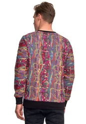 Rusty Neal Sweatshirt New York-Style Mischfarben/Lila/Rot/Dunkelrot