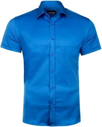 Cipo & Baxx Businesshemd CH166 Regular Fit Langarm Blau