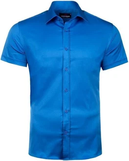 Cipo & Baxx Businesshemd CH166 Regular Fit Langarm Blau