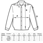 Cipo & Baxx Businesshemd CH166 Regular Fit Langarm Grau