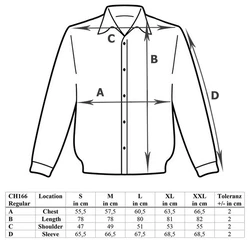Cipo & Baxx Businesshemd CH166 Regular Fit Langarm Grau