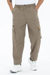 Kendindza Collection Cargohose Herren Arbeitshose Khaki/Braun