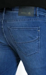 Brax Stoffhose Five-Pocket Hose Style CADIZ Jeansblau
