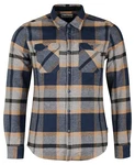 Barbour Langarmhemd Herren Hemd RHOBELL Beige/Hellblau/Blau