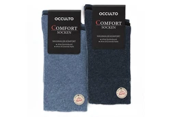 OCCULTO Businesssocken Modell Philipp (10er Pack) Dunkelblau/Blau