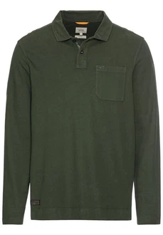 camel active Langarm Poloshirt