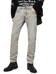 Diesel Tapered-fit Jeans Buster 069II Grau/Hellgrau/Silber/Khaki/Beige