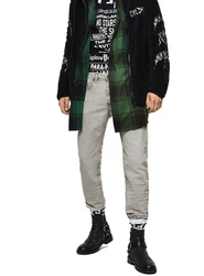 Diesel Tapered-fit Jeans Buster 069II Grau/Hellgrau/Silber/Khaki/Beige