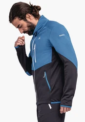 Schöffel Fleecejacke Lodron M JKT CS Hellblau/Blau/Dunkelblau/Pastell