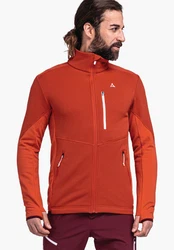 Schöffel Fleecejacke Lodron M JKT CS Rot/Orange