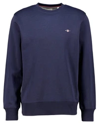Gant Sweatshirt REG SHIELD C-NECK SWEAT Dunkelblau/Blau