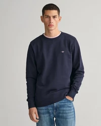 Gant Sweatshirt REG SHIELD C-NECK SWEAT Dunkelblau/Blau
