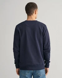 Gant Sweatshirt REG SHIELD C-NECK SWEAT Dunkelblau/Blau
