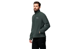 Jack Wolfskin Fleecejacke Taunus Dunkelgrün/Grün
