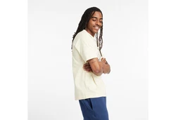 New Balance T-Shirt Relaxed 550 Khaki/Gelb