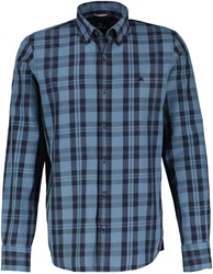 LERROS Karohemd Blau/Hellblau/Dunkelblau