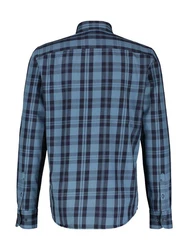 LERROS Karohemd Blau/Hellblau/Dunkelblau
