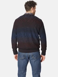 Babista Pullover ROMODETTI V-Ausschnitt rot (dunkelrot)