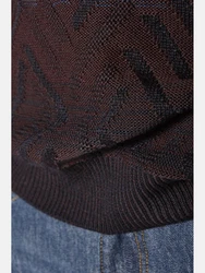 Babista Pullover ROMODETTI V-Ausschnitt rot (dunkelrot)