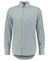 Langarmhemd Herren Freizeithemd POPLIN Regular Fit (1-tlg)