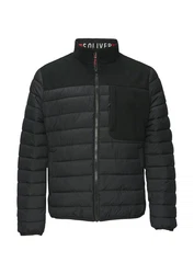 s.Oliver Allwetterjacke Blouson Schwarz/Dunkelblau/Rot/Dunkelgrau
