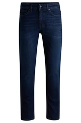 BOSS ORANGE 5-Pocket Slim-fit Jeans Dunkelblau/Blau