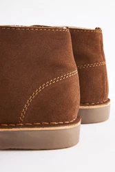 Next Desert-Boots mit Teddyfutter Schnürstiefel 