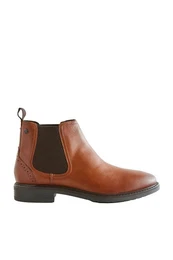 Chelsea-Stiefel aus Leder Chelseaboots (1-tlg)