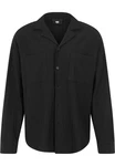 DEF Langarmhemd Cali Shirt Schwarz/Dunkelgrau
