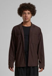 DEF Langarmhemd Cali Shirt Braun/Dunkelbraun/Dunkelrot
