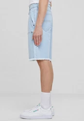 URBAN CLASSICS Shorts Open Edge Two Knee Denim 