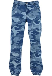 Cargohose Laser Camo Printed Jeans (1-tlg)