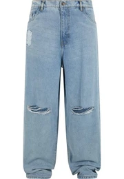 Bequeme Jeans Heavy Ounce Knee Cut Baggy Fit Jeans
