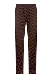Mey Pyjamahose Bordeaux/Dunkelrot/Braun