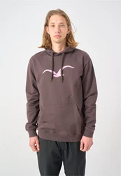 Cleptomanicx Sweatshirt Mowe schoko/pastellpink