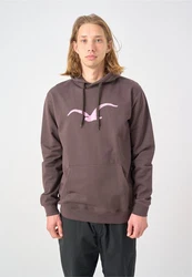 Cleptomanicx Sweatshirt Mowe schoko/pastellpink