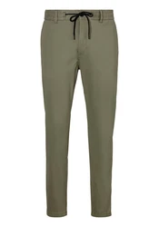 BOSS ORANGE Chinohose Chino-Tapered-DS-1 Dunkelgrün/Khaki/Grün