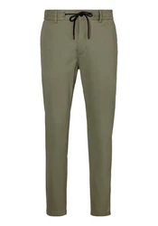 BOSS ORANGE Chinohose Chino-Tapered-DS-1 Dunkelgrün/Khaki/Grün