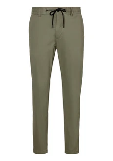 BOSS ORANGE Chinohose Chino-Tapered-DS-1 Dunkelgrün/Khaki/Grün