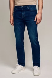 Next Slim Fit Essential Jeans Dunkelblau/Blau