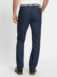 Brühl Chinohose Hose Dunkelblau/Blau