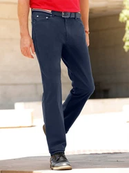 Brühl Chinohose Hose Dunkelblau/Blau