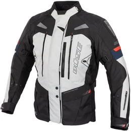 Bse Motorradjacke Bse Monterey Textiljacke hellgrau Herren